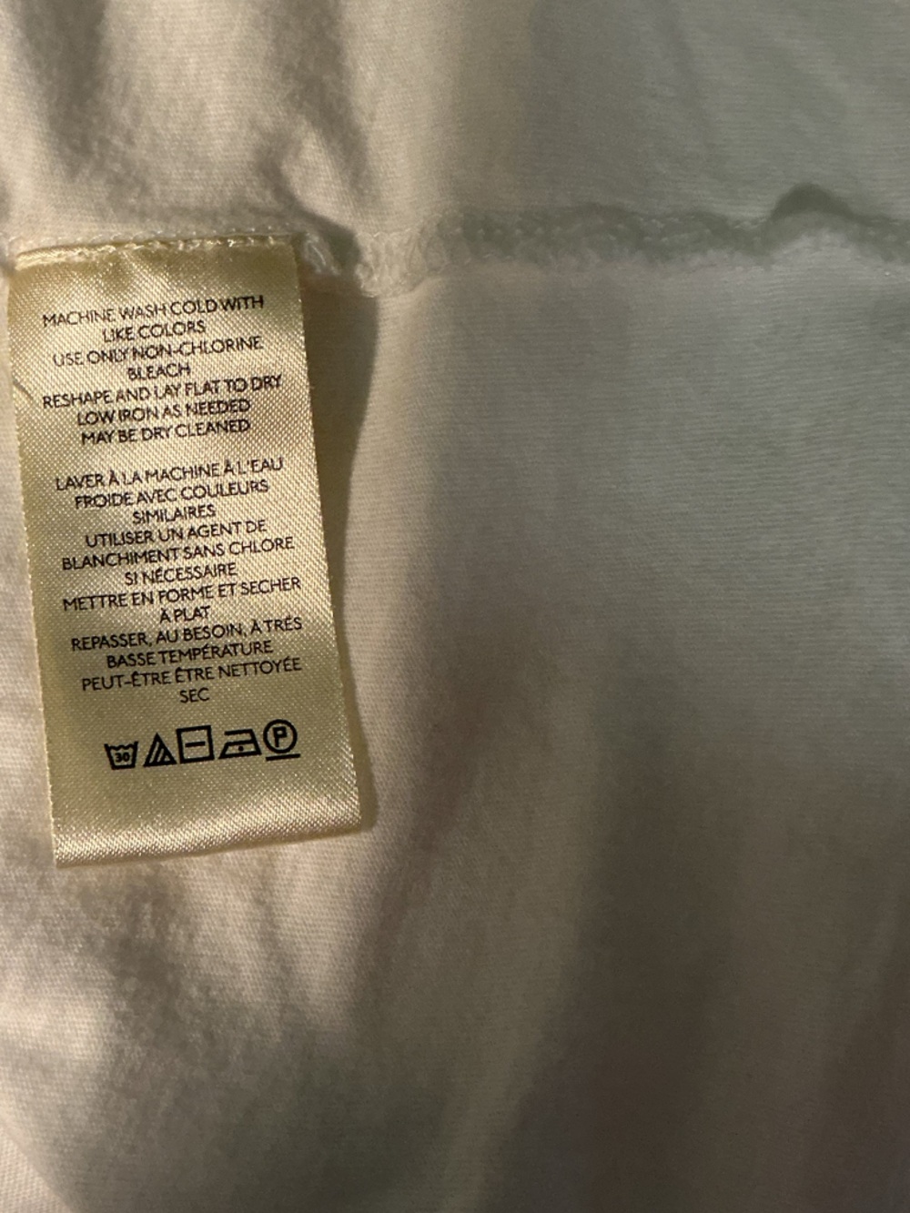 MAEVE Anthropologie WHITE Short Sleeve Swing Top - Picture 9 of 12